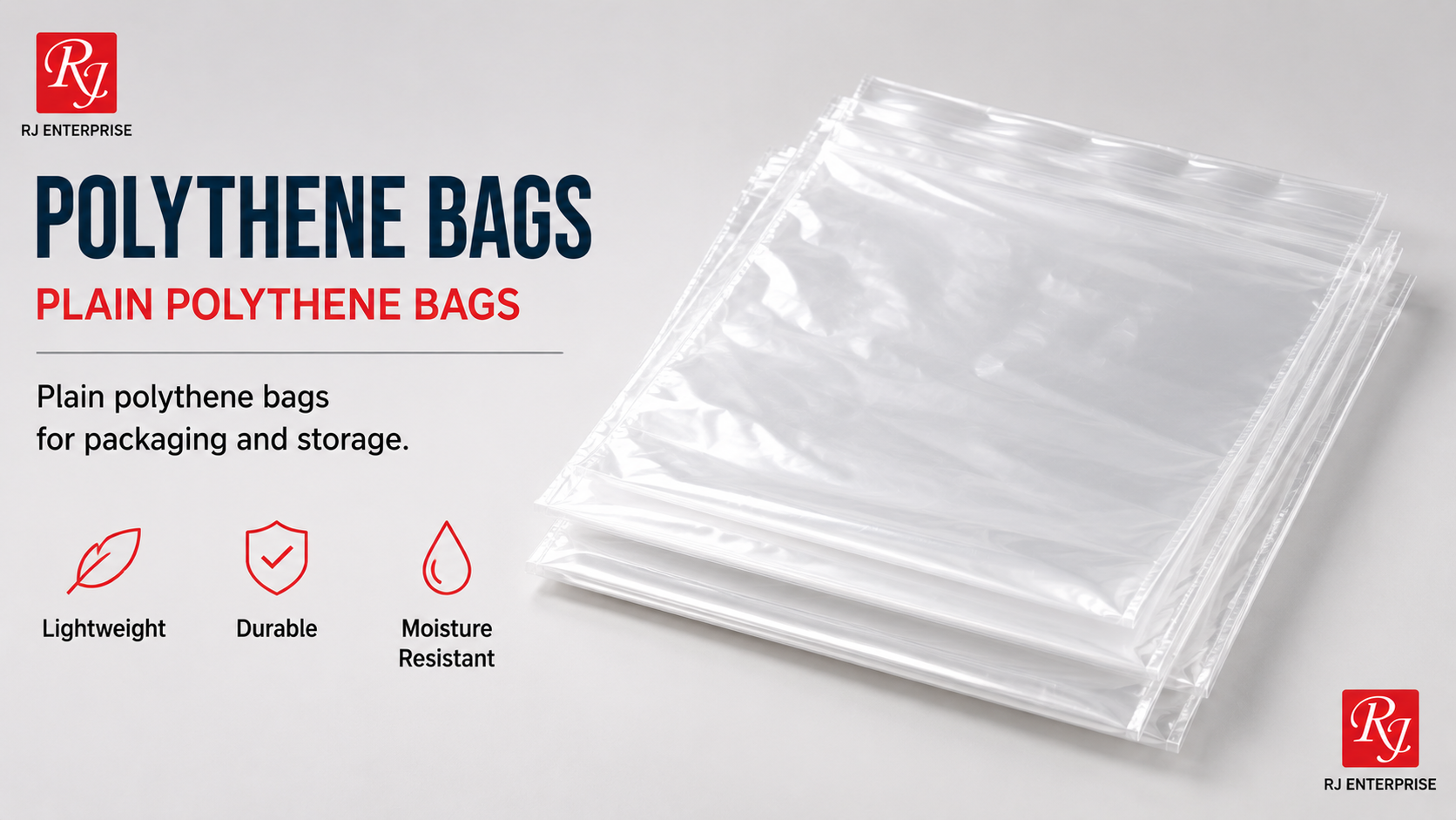 Polythene Bags (Plain)